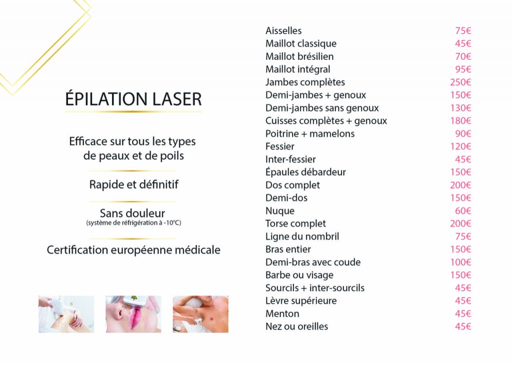 L'atelier de Manon, institut de beauté & esthétcienne, est spécialisé dans l'épilation Laser